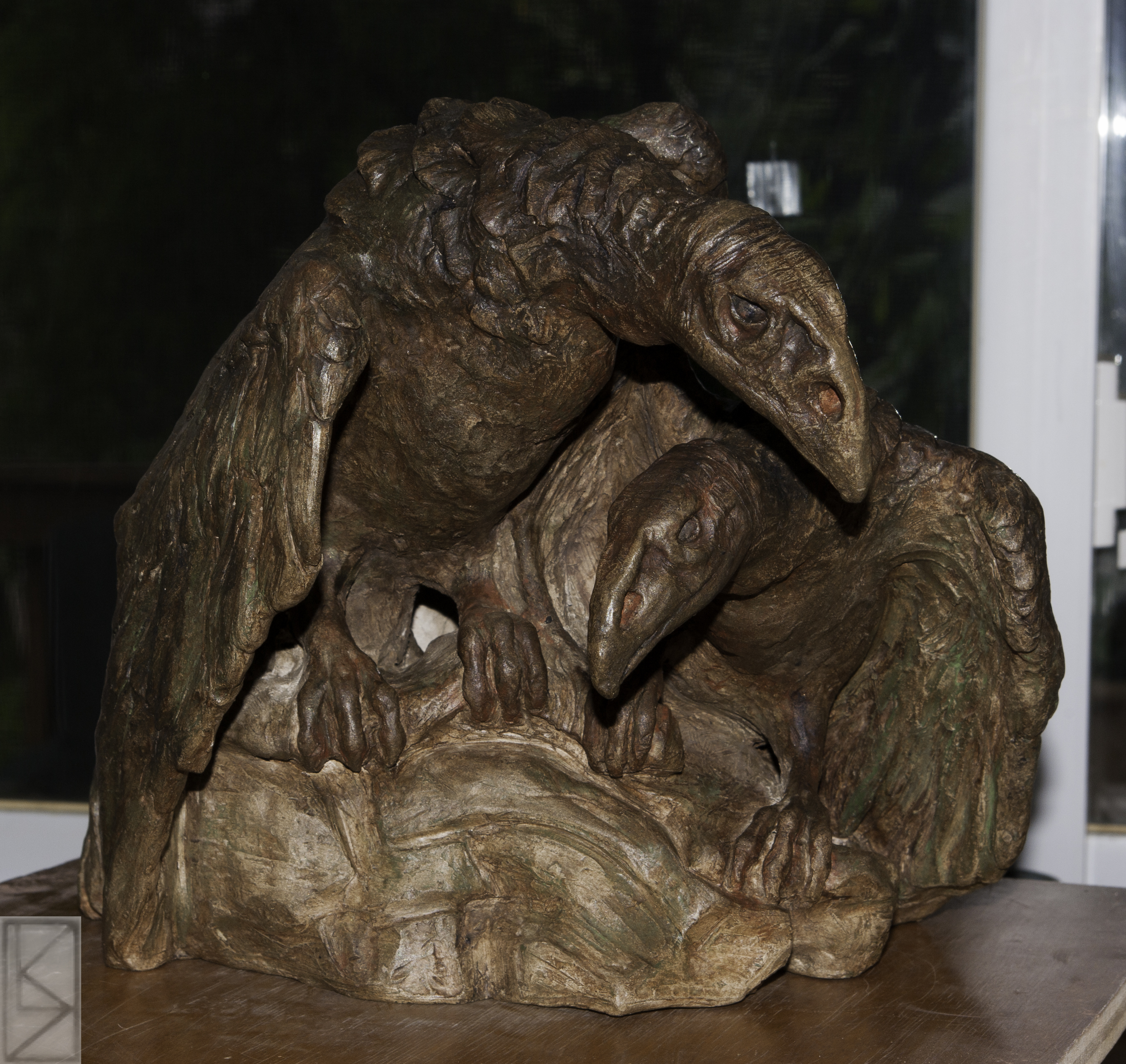 Two Vultures by Linda Saboe