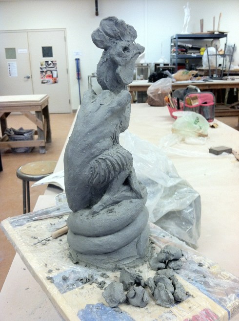 Cockatrice in progress-no wings yet