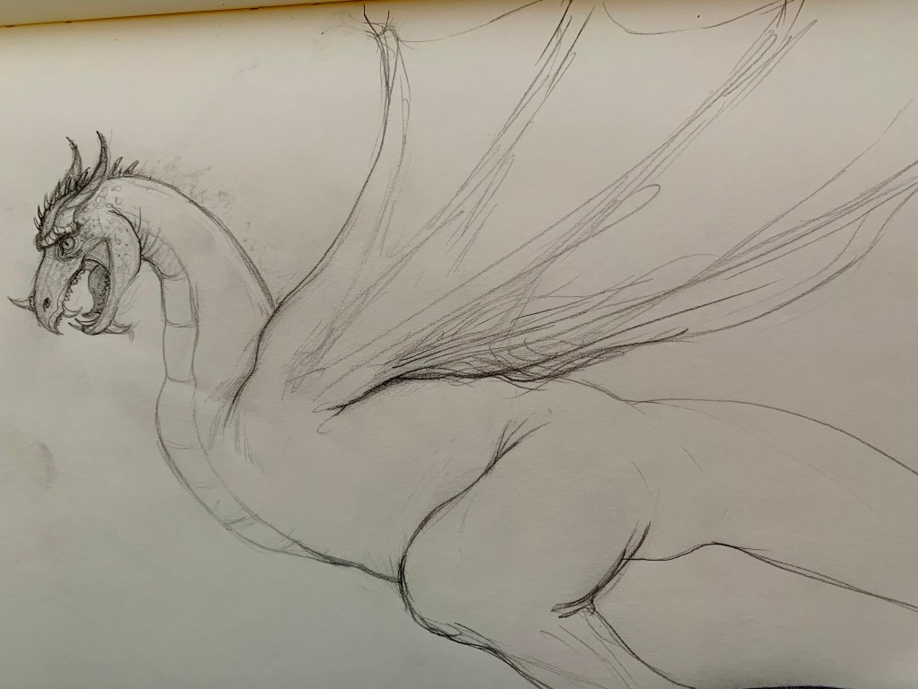 another dragon doodle 